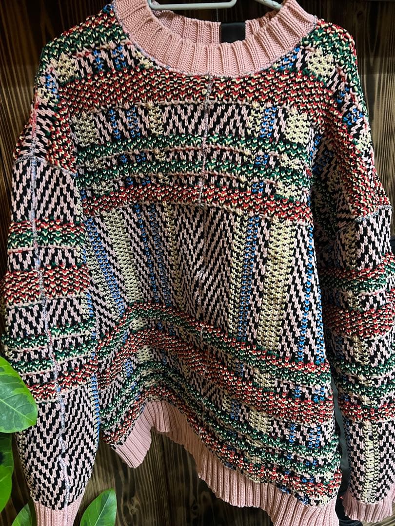 1度着用　N.HOOLYWOOD リバーシブルニット　サイズ38