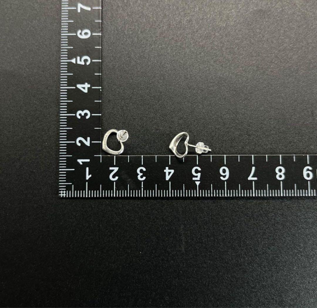 TIFFANY&CO. ピアス　オープンハート　シルバー　925