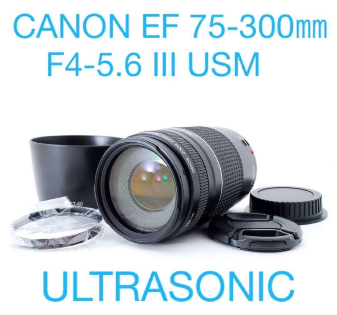 スポーツ観戦☆キャノン☆canon EF75-300㎜F4-5.6 III