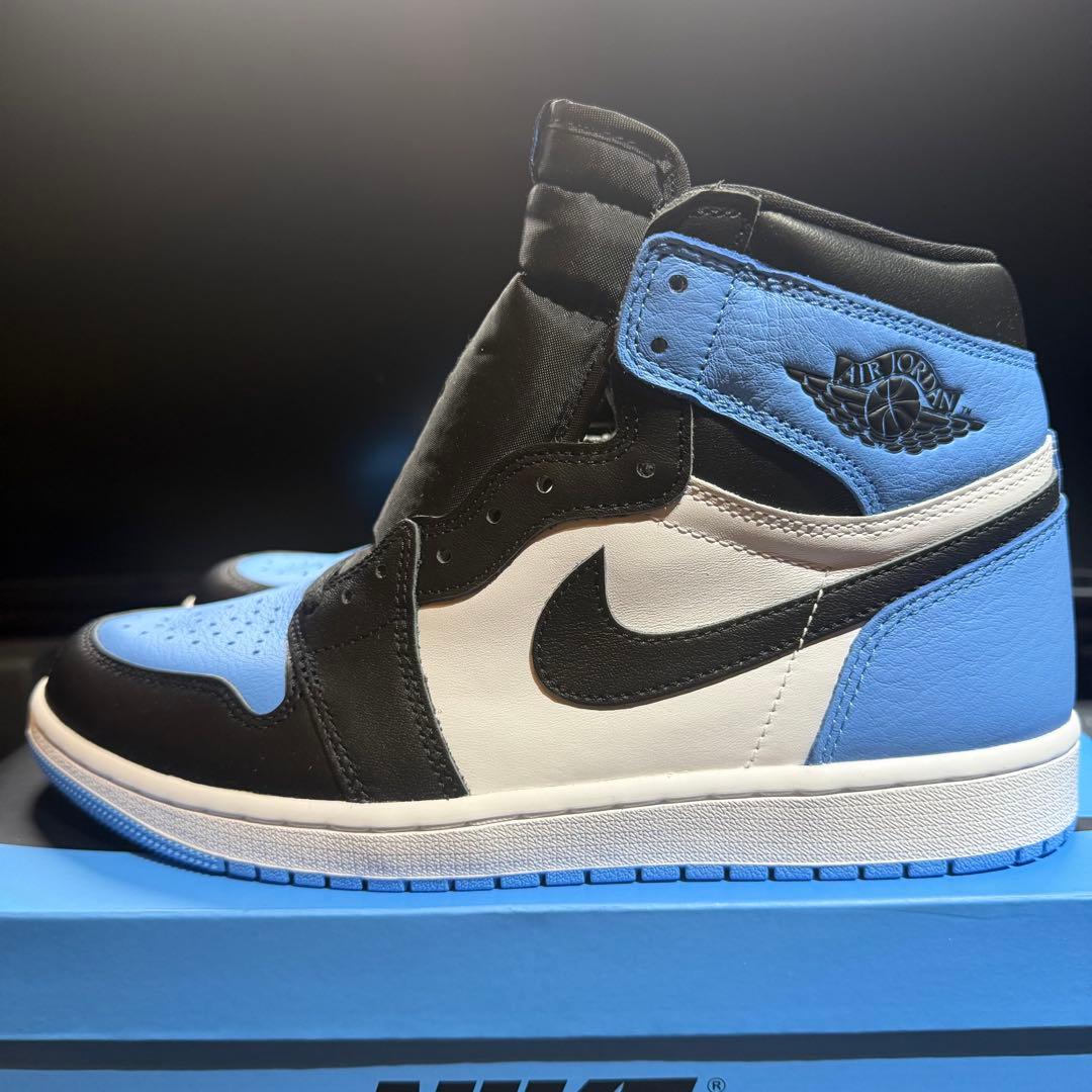 NIKE ナイキ エアジョーダン1 ハイ レトロ ユニバーシティ ブルー