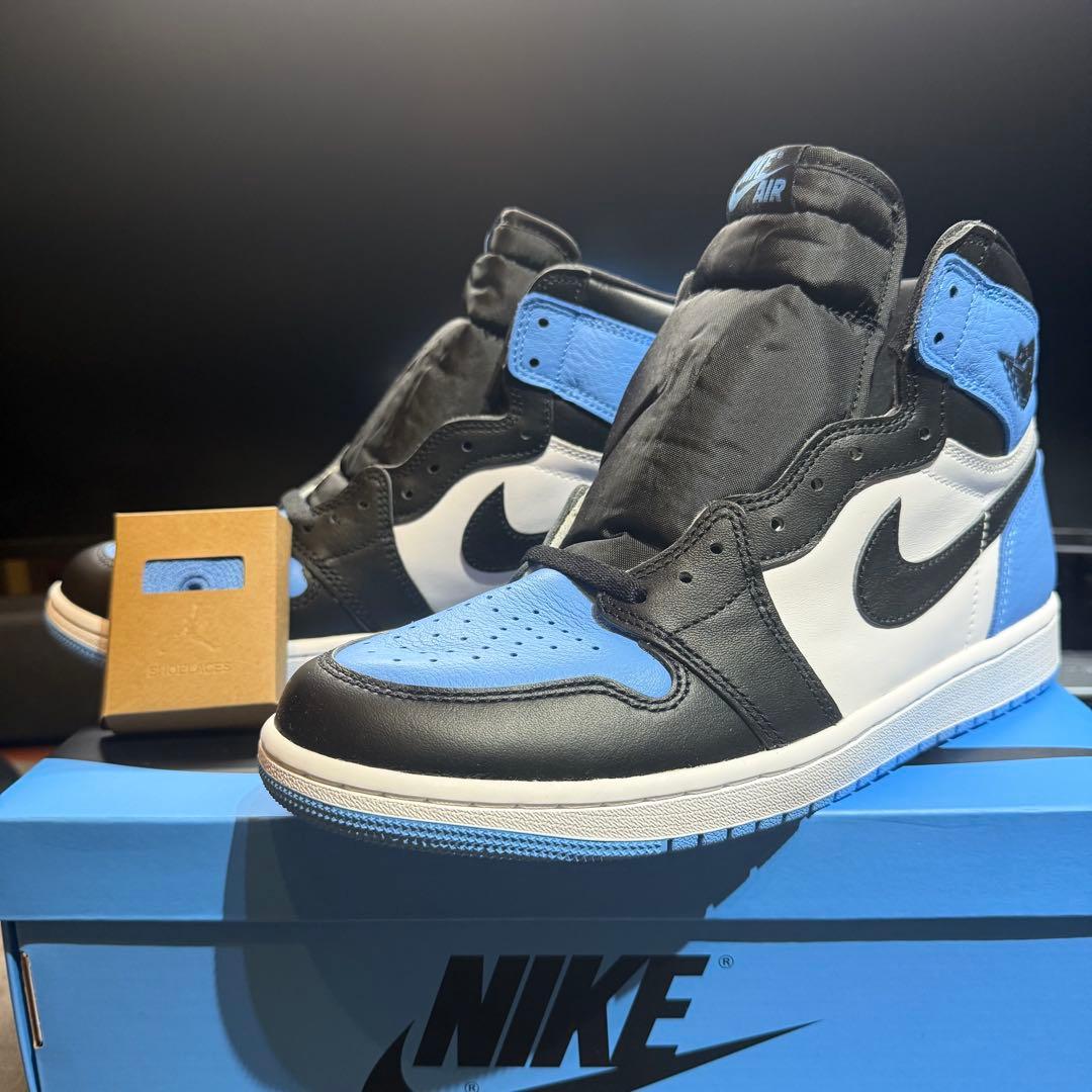 NIKE ナイキ エアジョーダン1 ハイ レトロ ユニバーシティ ブルー