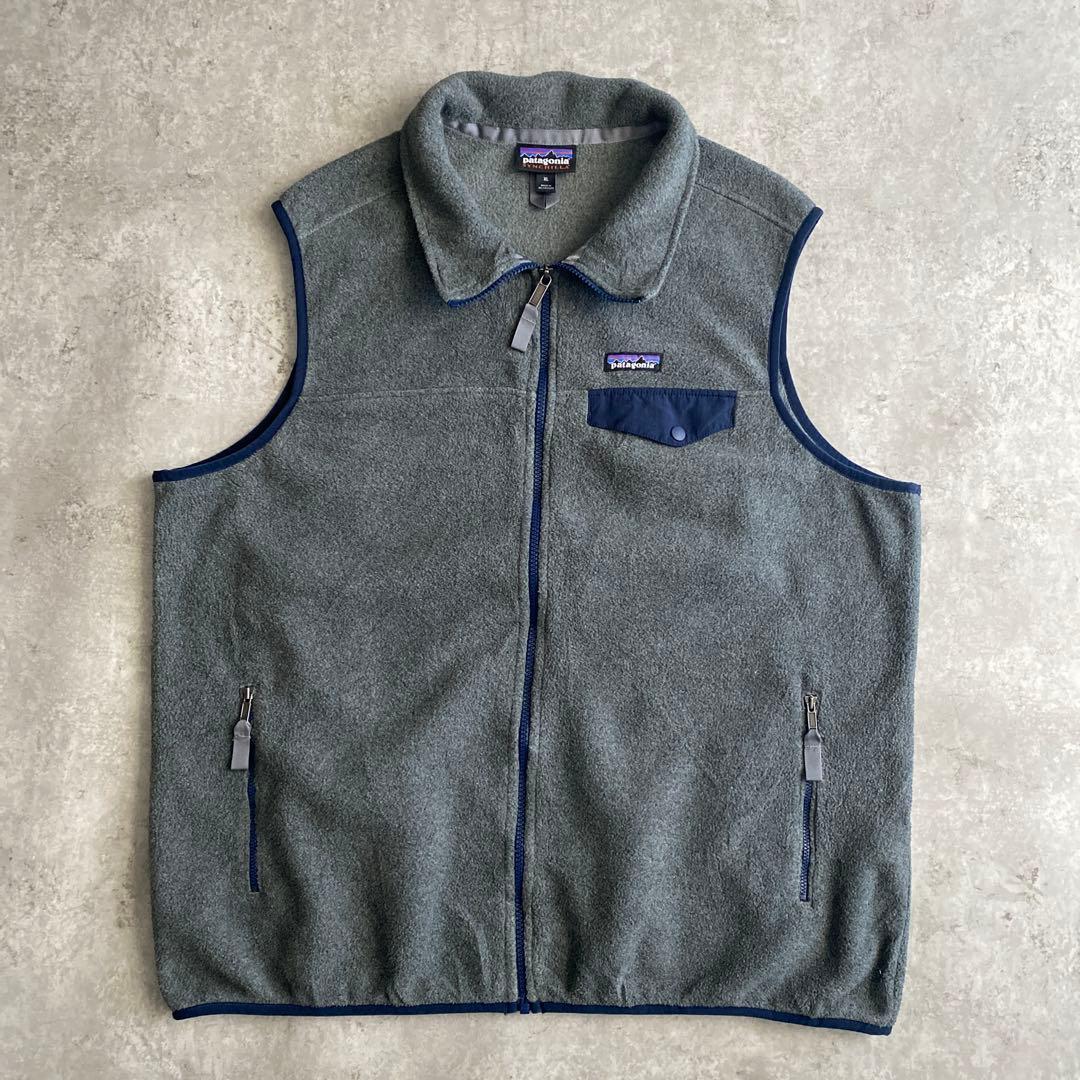 17年 パタゴニア シンチラ スナップT ベスト XL ニッケル ネイビー