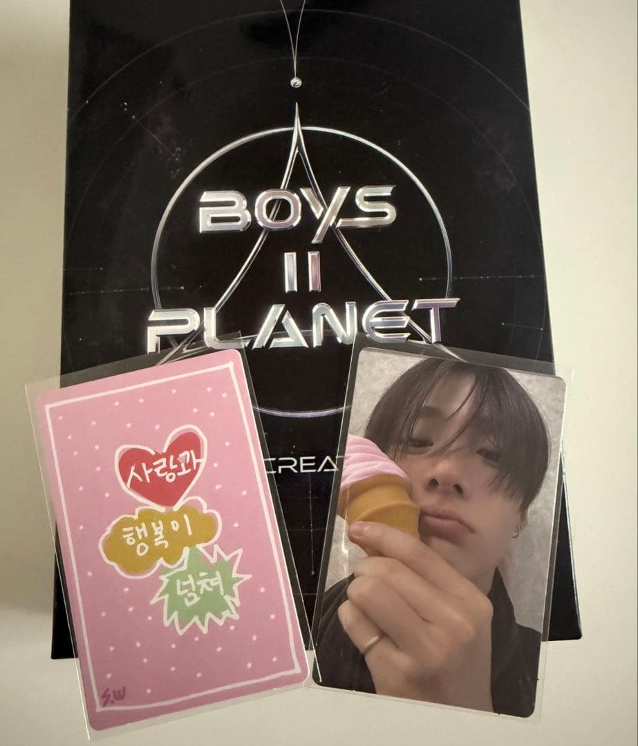 【入手困難】サンウォンBOYS II PLANET スタクリキット トレカ