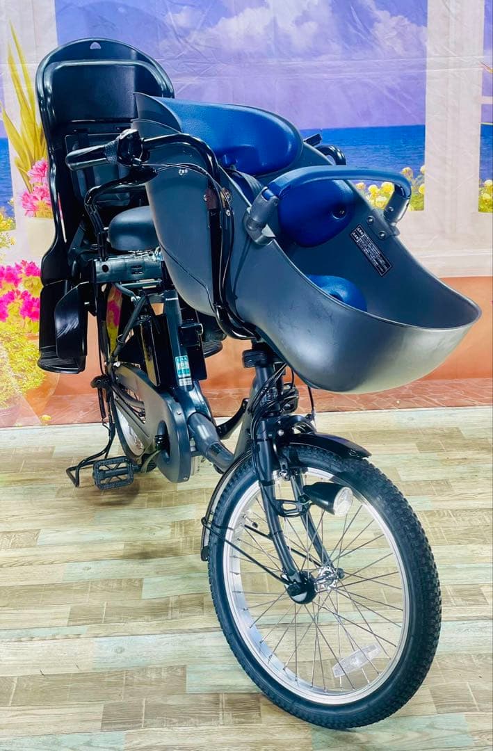 高年式ギュットクルーム2020年モデル⭐️パナソニック子供乗せ電動自転Y3186