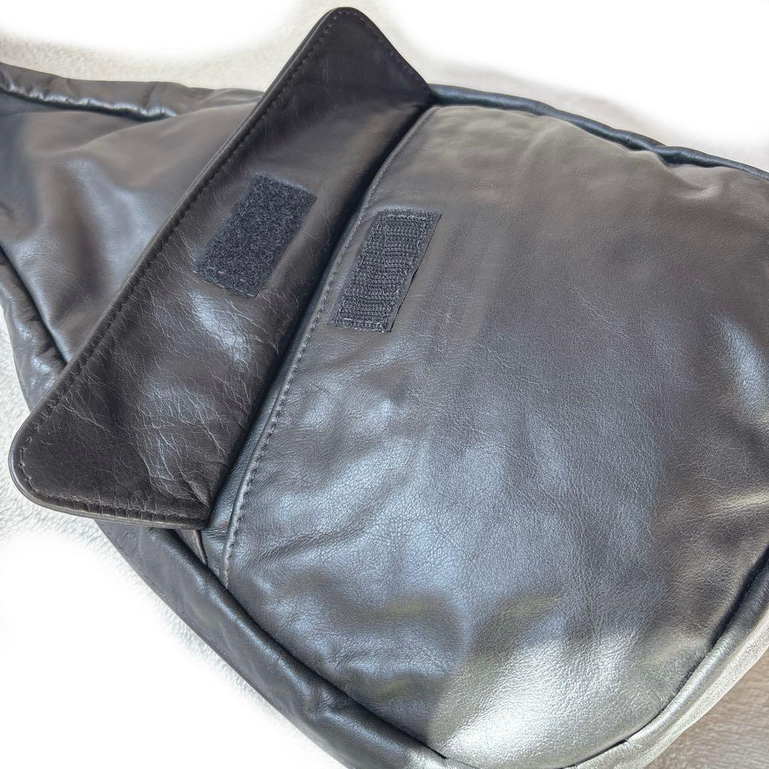 【希少】アメリ　ヘルシーバッグパック オールレザー ボディバッグ USA製