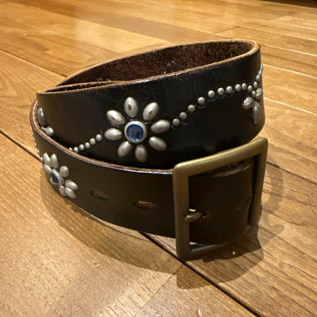 WAREHOUSE ×　HTC フラワースタッズベルト