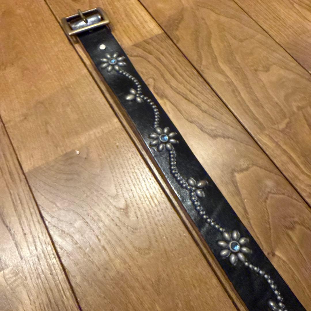 WAREHOUSE ×　HTC フラワースタッズベルト