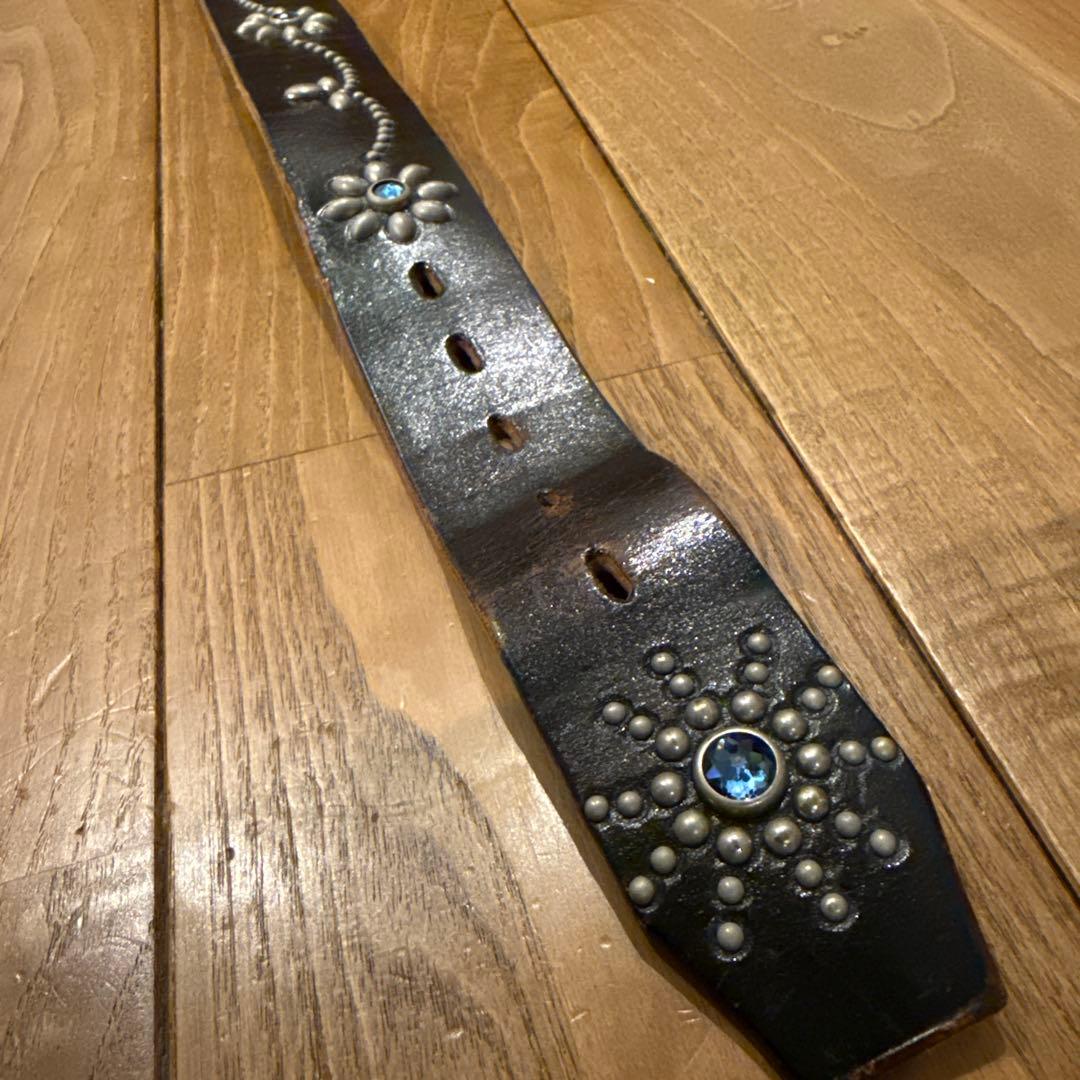 WAREHOUSE ×　HTC フラワースタッズベルト