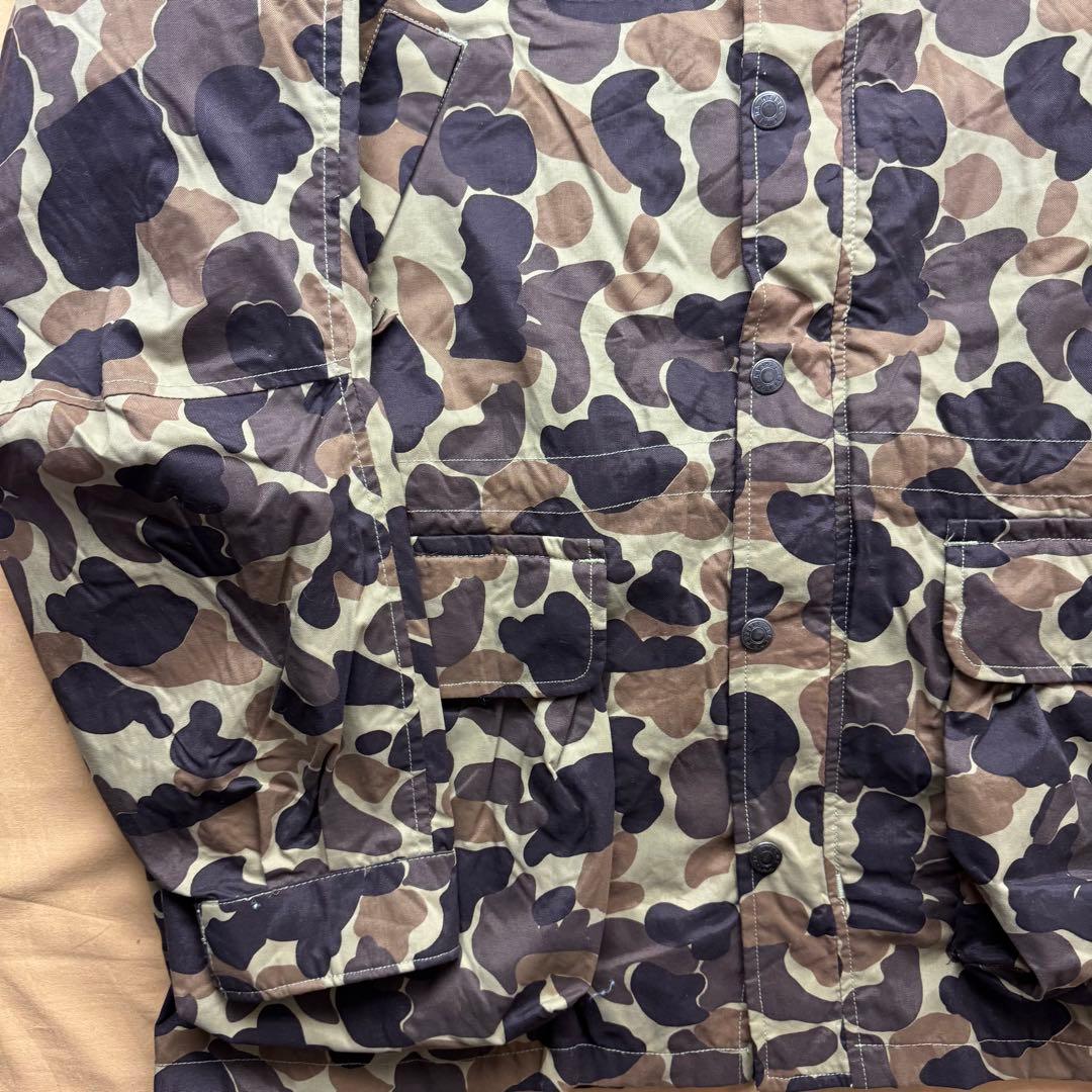 Field&stream ダックハンターカモ　マウンテンパーカー　L 後付フード