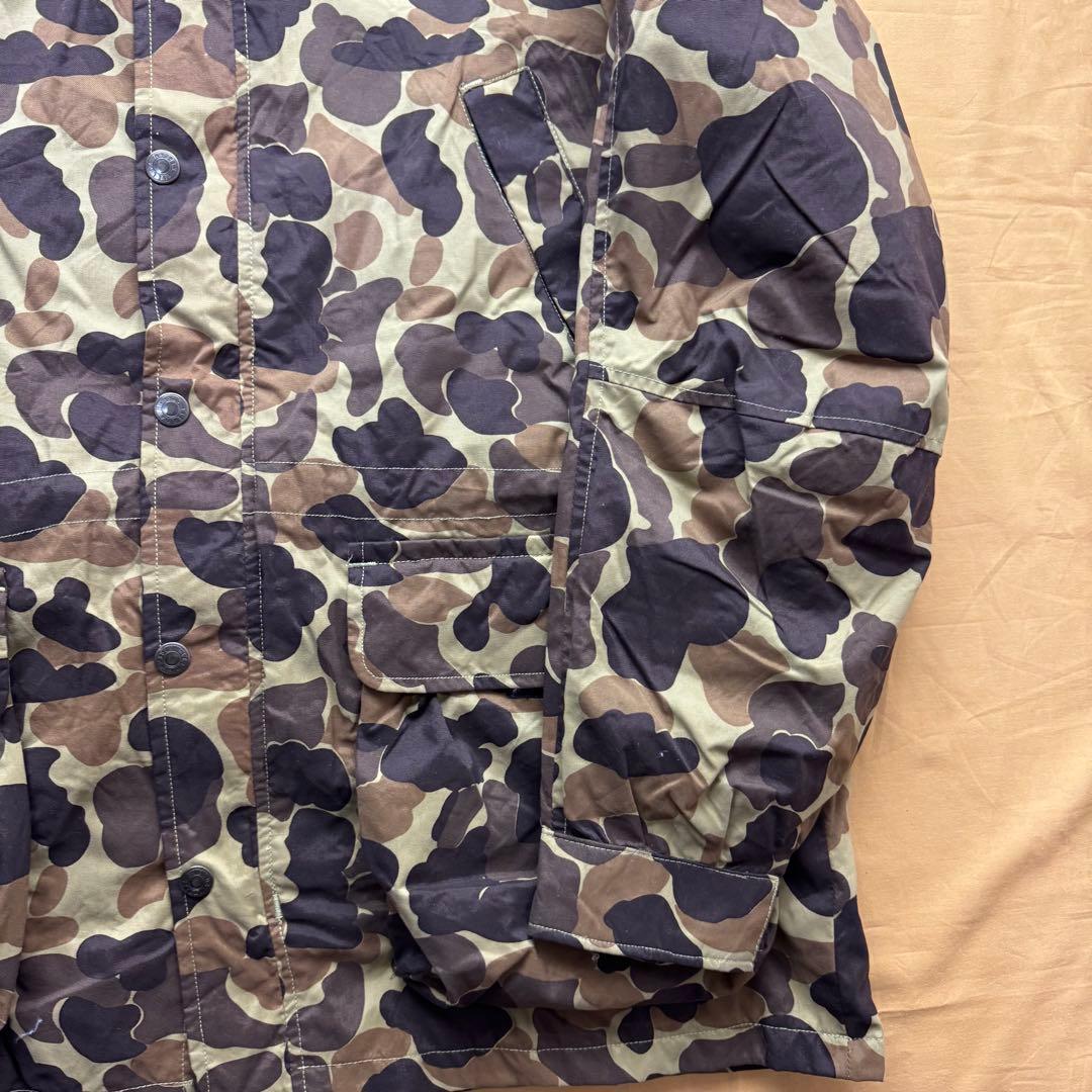 Field&stream ダックハンターカモ　マウンテンパーカー　L 後付フード