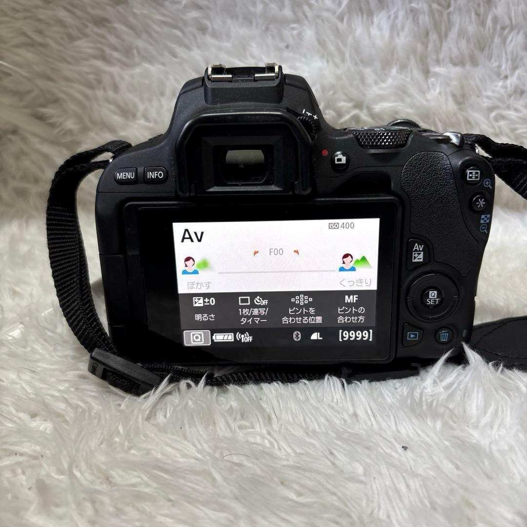 Canon EOS KISS X9 ダブルズームレンズ2本セット　説明書付