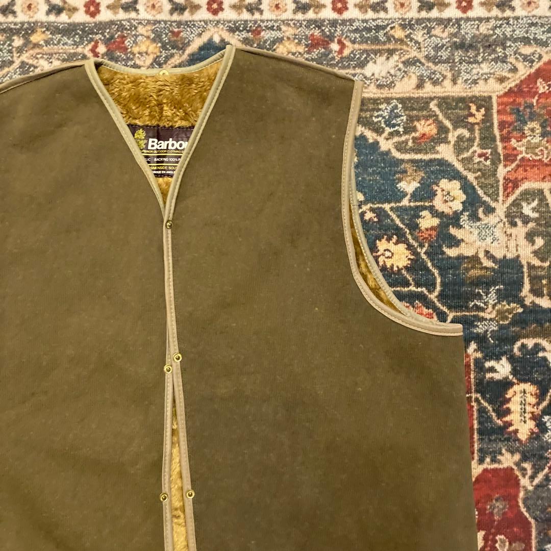 80s Barbour Liner Vest バブアー ライナーベスト