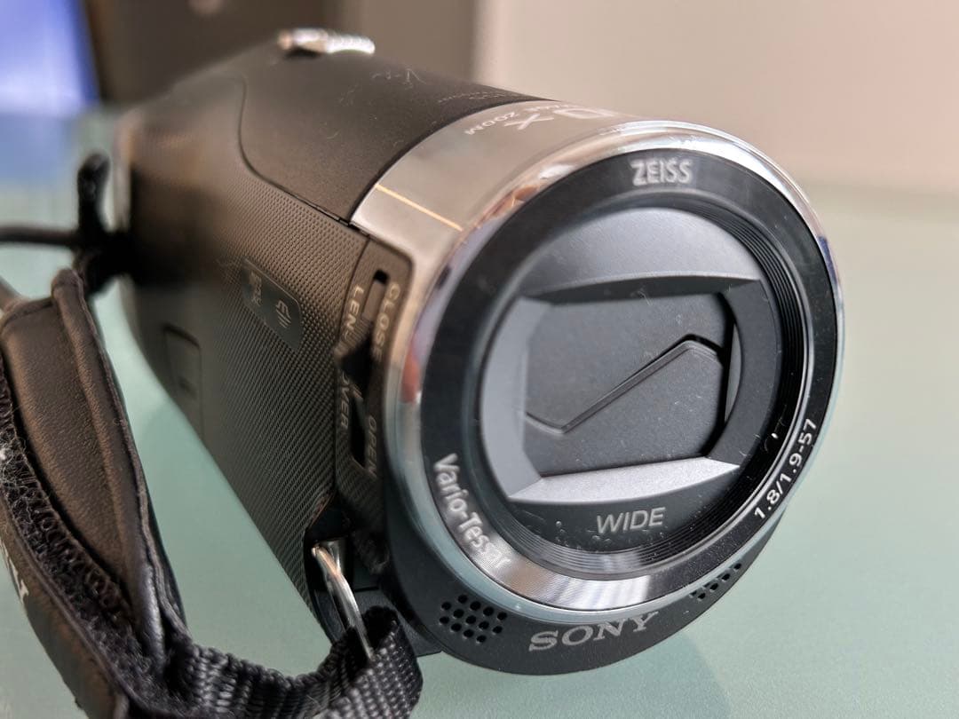 【新中古品】SONY HDR-CX470ビデオカメラ 本体（ブラック）