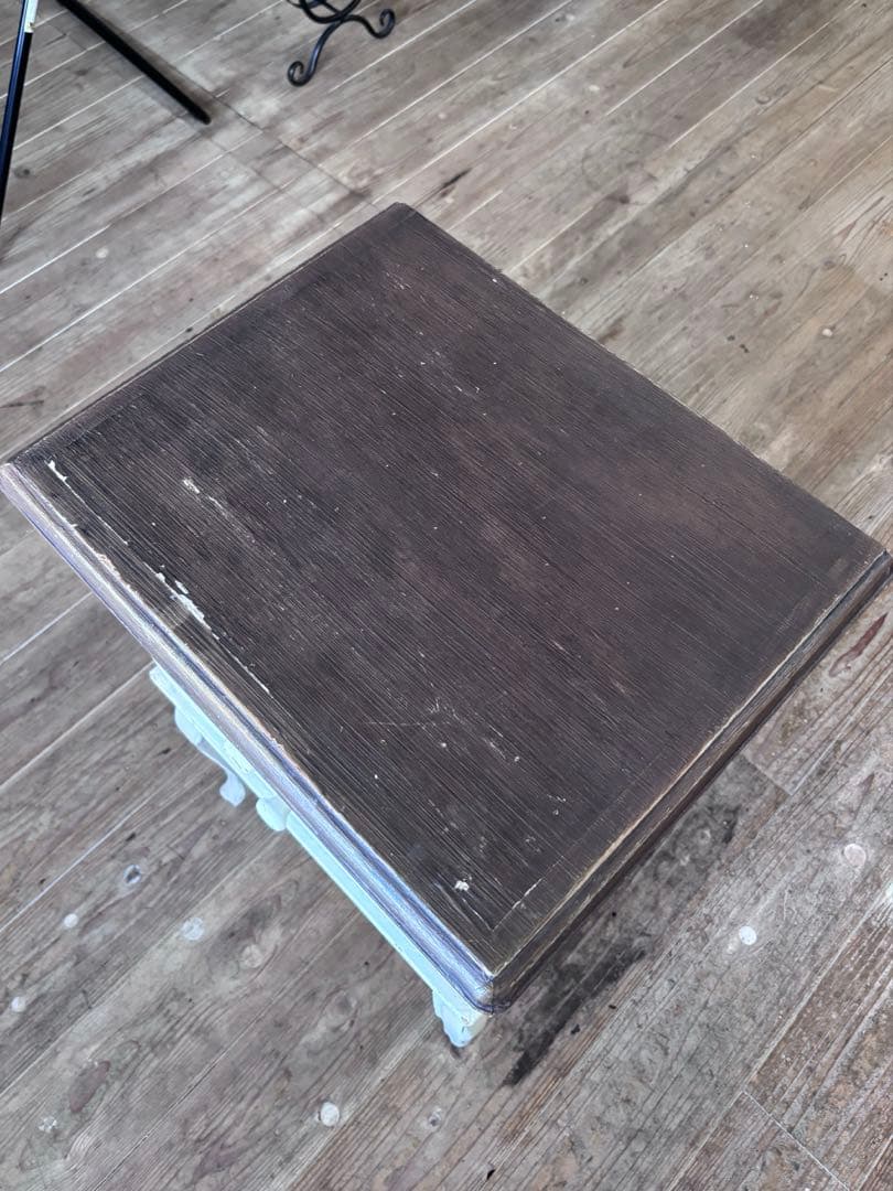 アンティーク木製チェスト 2引き出し サイドチェスト