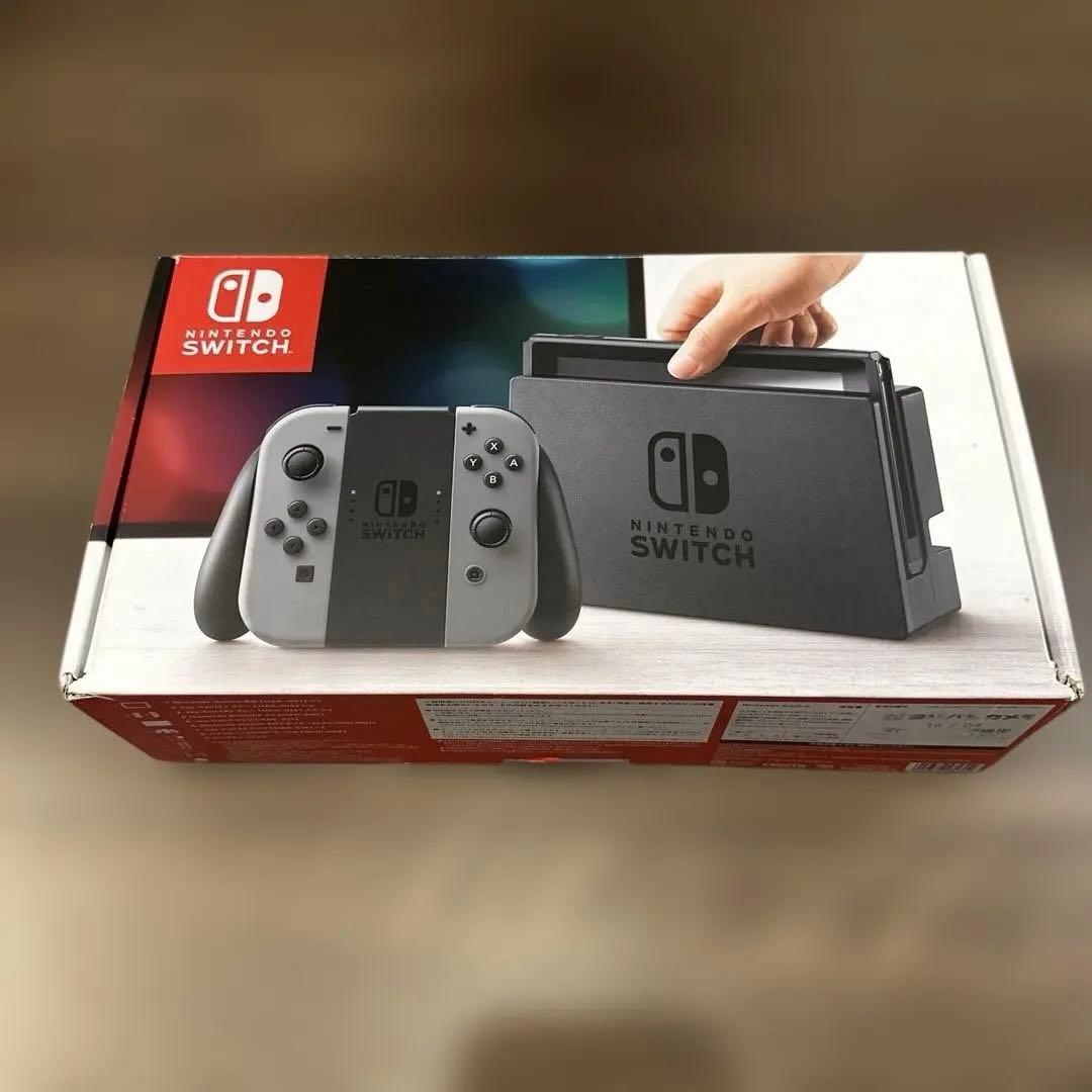 【動作確認済】Nintendo Switch 本体 グレー/ブラック