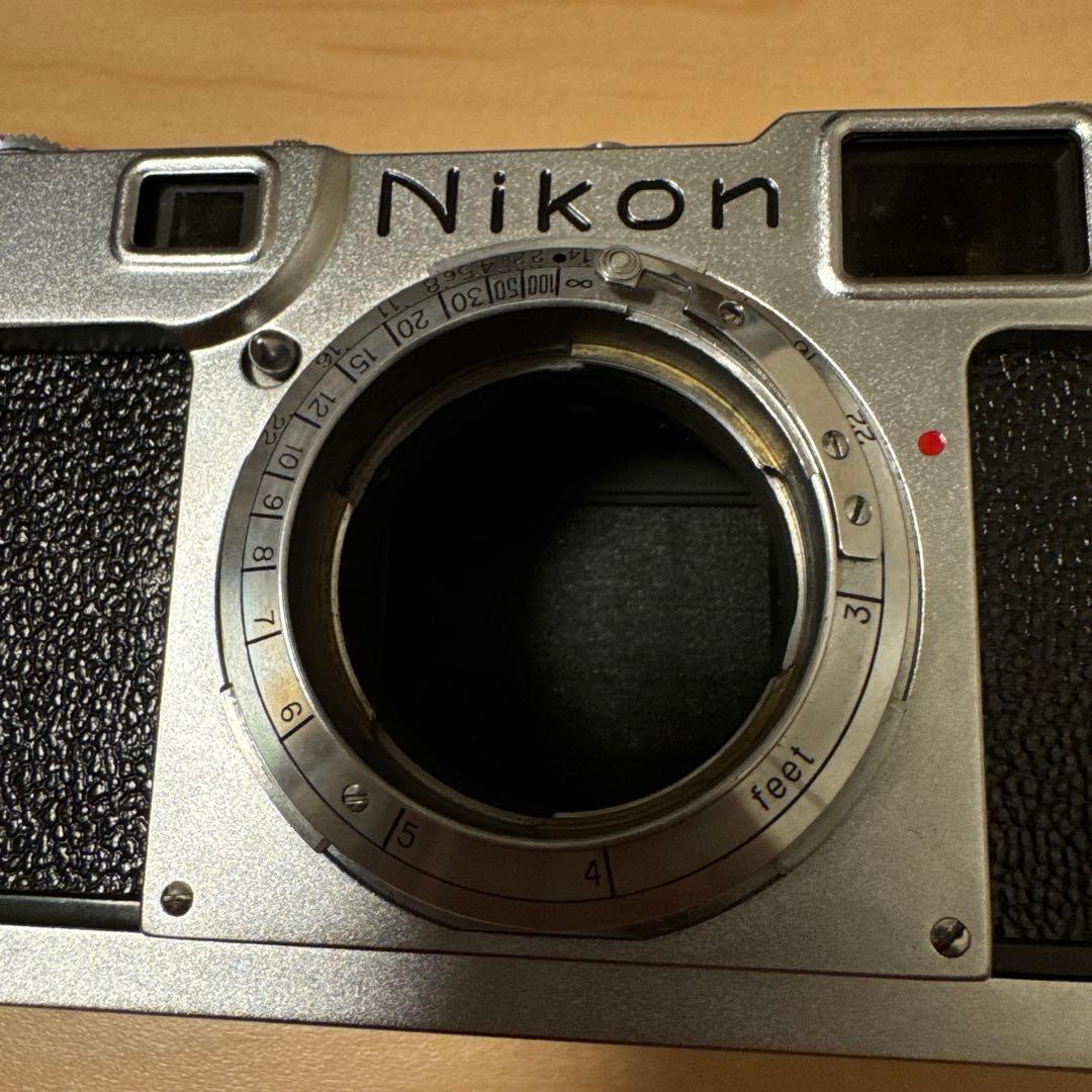 【美品・動作快調】Nikon S2前期型　NIKKOR 5cm F1.4付