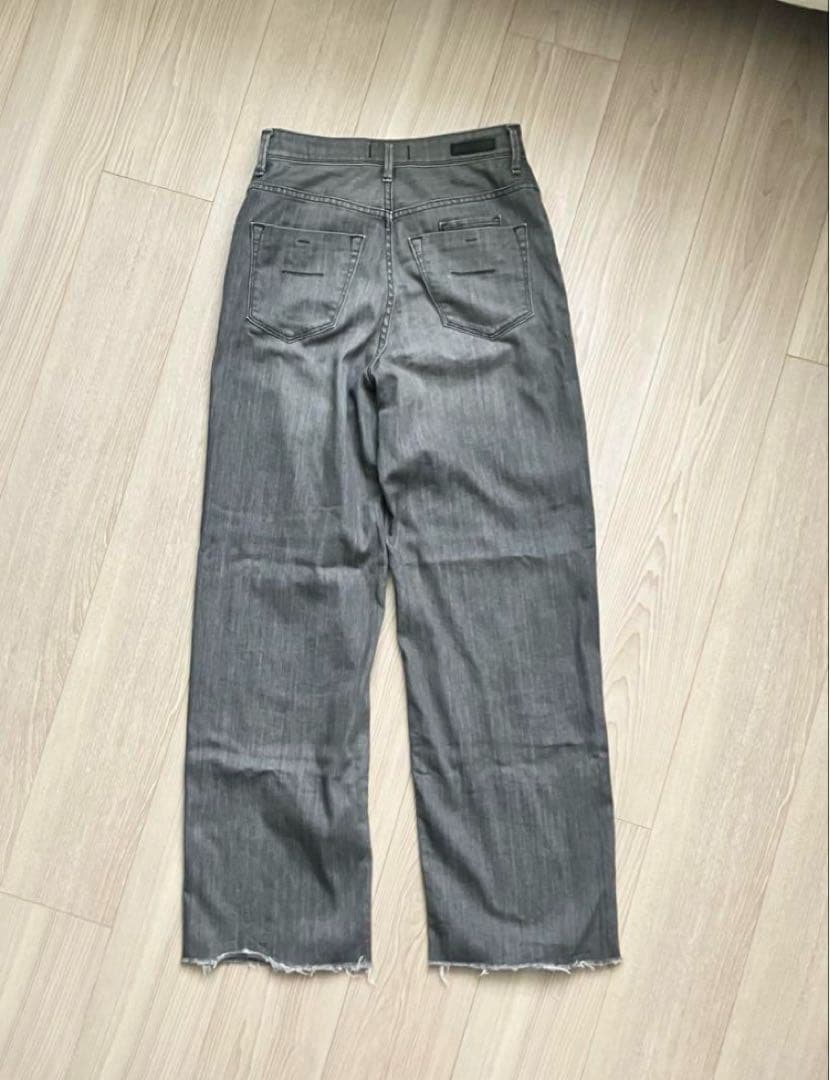 YANUK Lilith ワイドストレートデニム 26
