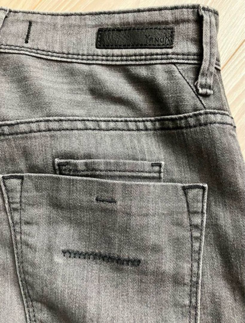 YANUK Lilith ワイドストレートデニム 26