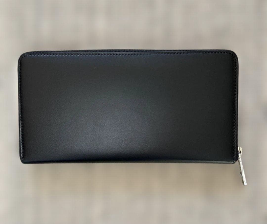 新品未使用ラルフローレン Polo 長財布 ブラック　カーフレザー