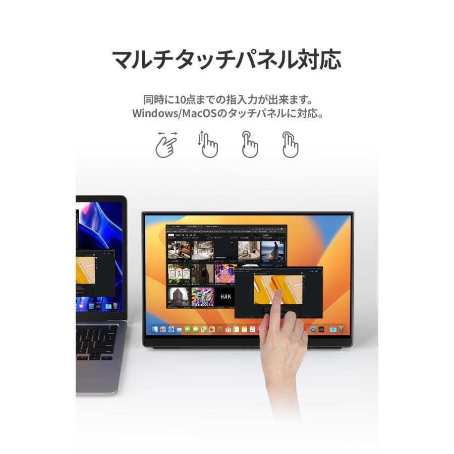 EWEI LO-133PF　モバイルモニター Full HD 13.3