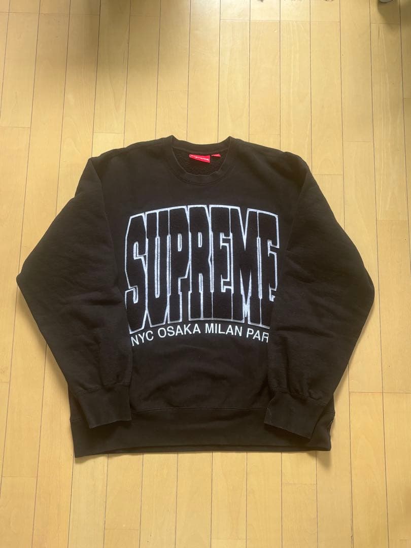 トップス Supreme Cities Arc Crewneck