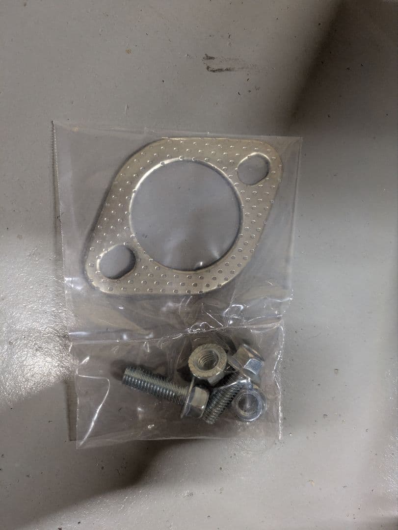 未使用 ジムニー マフラー JB23 ステンレス ブルー