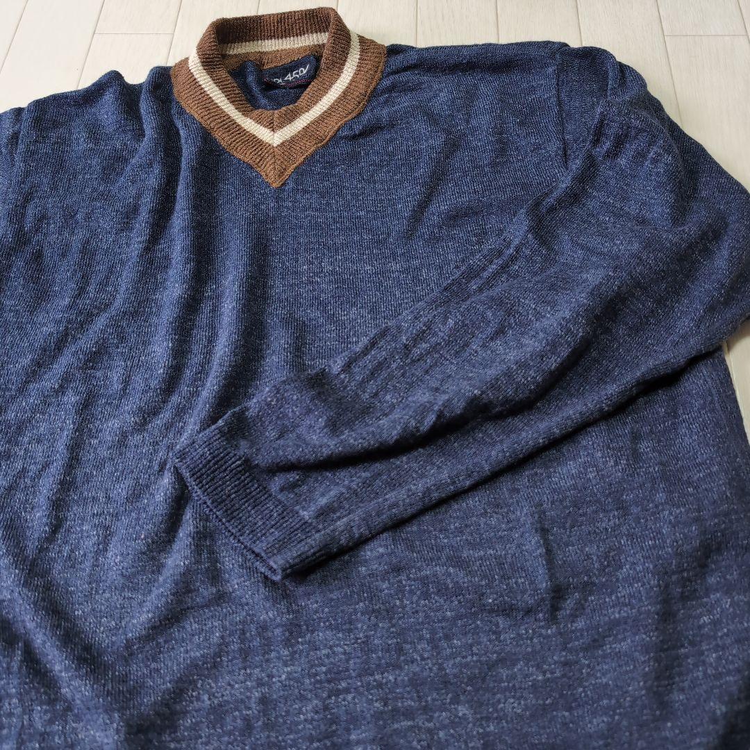 45R　インディゴコットンセーター