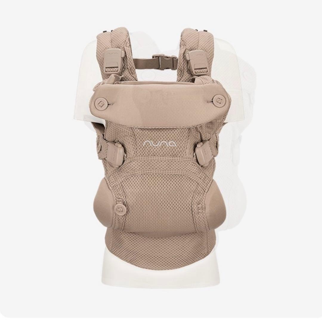 ※値引き中【美品・試着のみ】NUNA カドルクリック　マッシュルーム　抱っこ紐