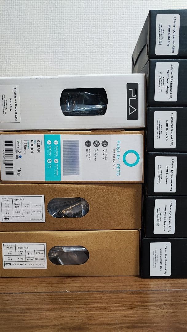 3Dプリンター用フィラメント10巻セット