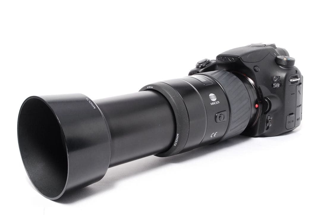 ◆すぐ使える◆SONY α58◆超望遠Wレンズ◆一眼レフカメラ◆ショット数少なめ