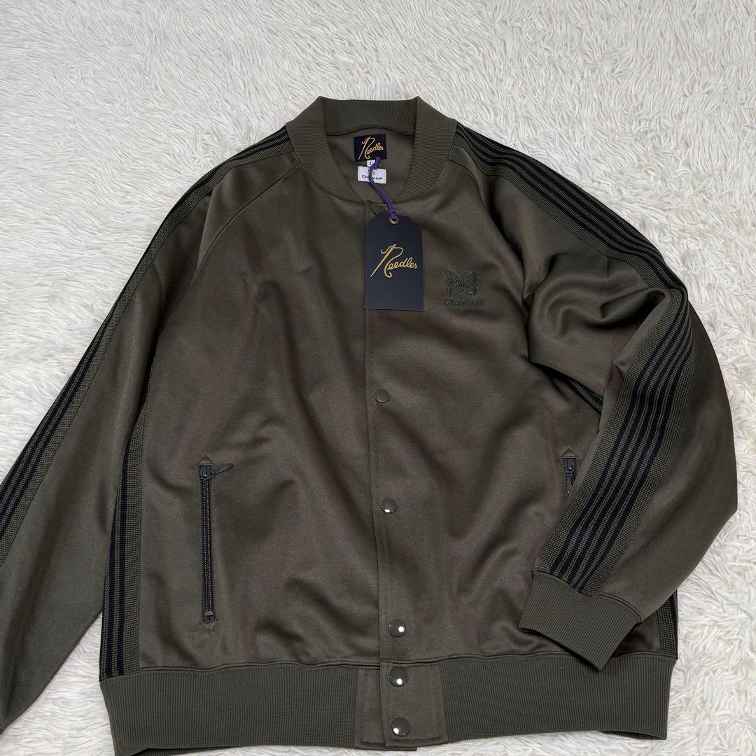 merryNeedles別注 Charcoal トラックジャケット