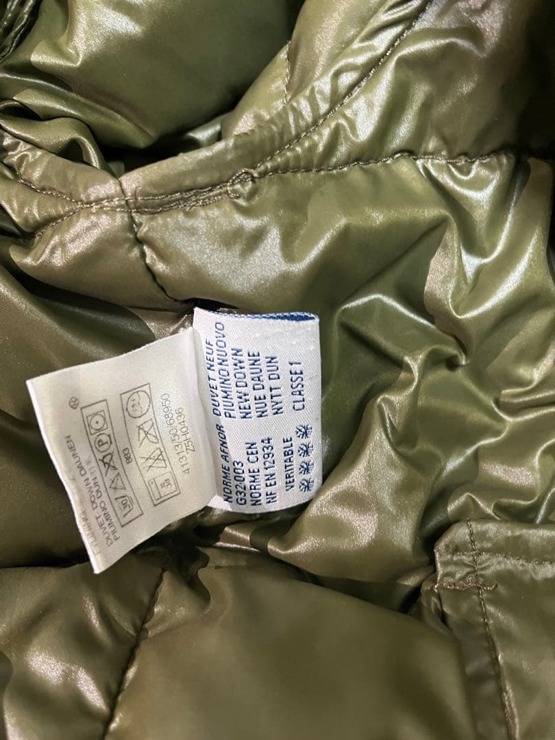 MONCLER ダウンジャケット オリーブグリーン