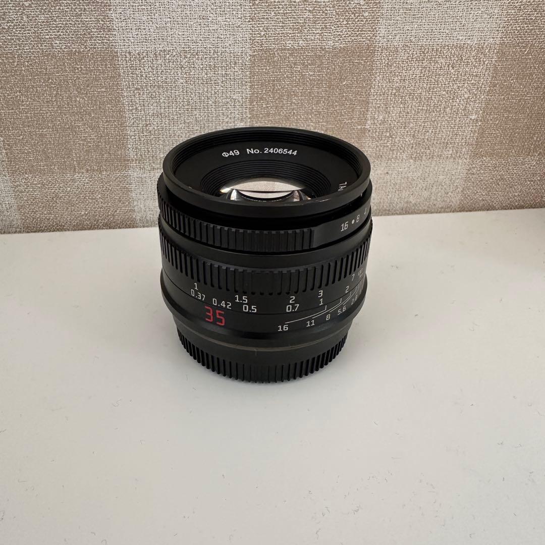 7Artisans 35mm F1.4 単焦点レンズ 箱無し Xマウント