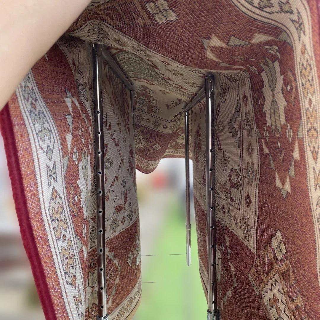 美品　ベルギー絨毯　200×200cm