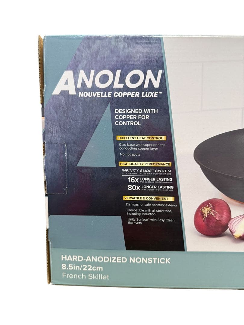 【新品】MEYER アナロン ヌーヴェルカッパー ルクス フライパン 20㎝