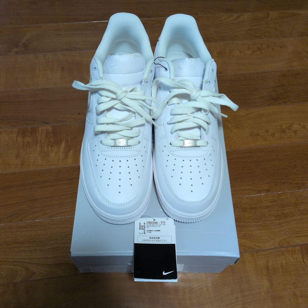 新品未使用正規品Nike Air Force 1 ホワイト 29㎝エアフォース1