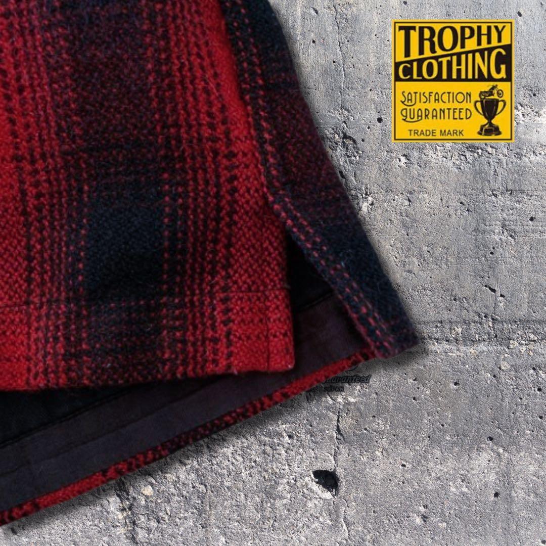 『アルパカ混紡⭐︎超cool◎』Trophy Clothing 毛シャツジャケット