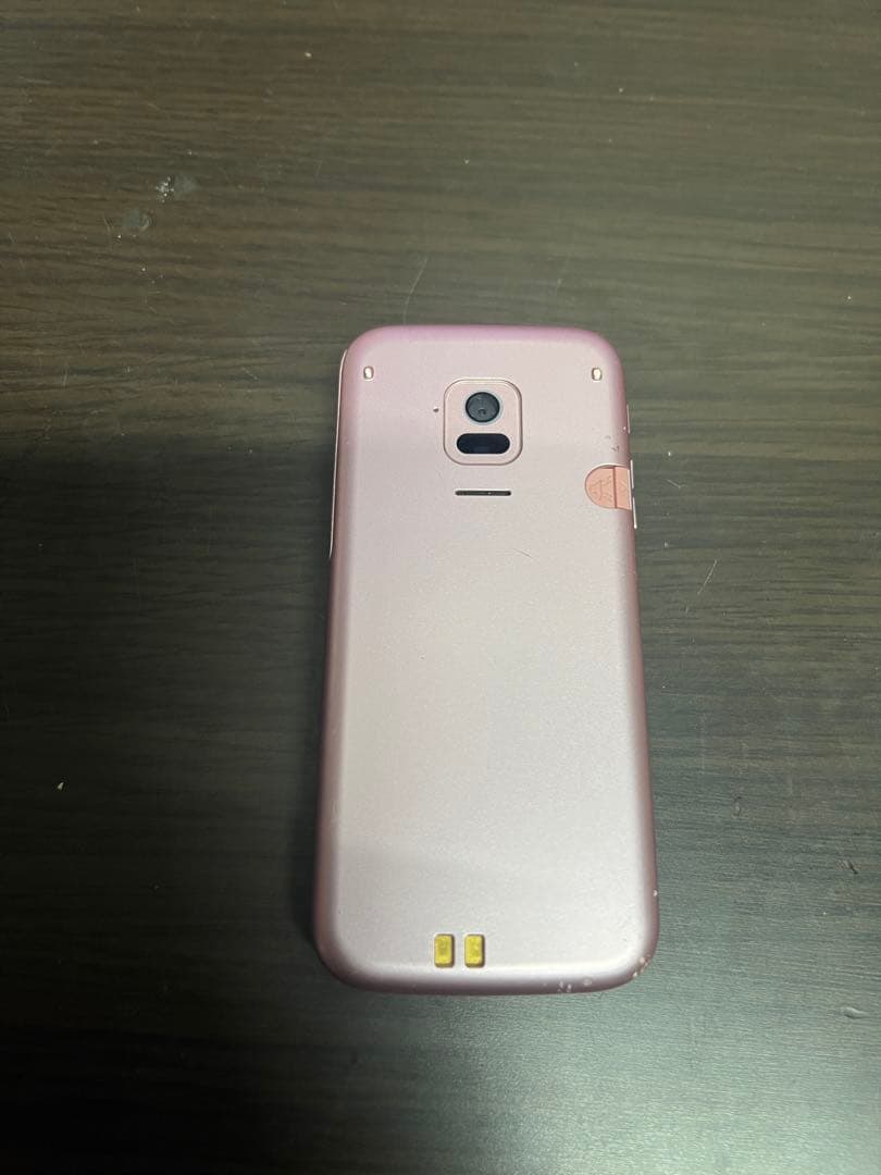 docomo 携帯電話 らくらくホン　F01M ピンク