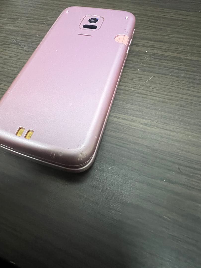 docomo 携帯電話 らくらくホン　F01M ピンク