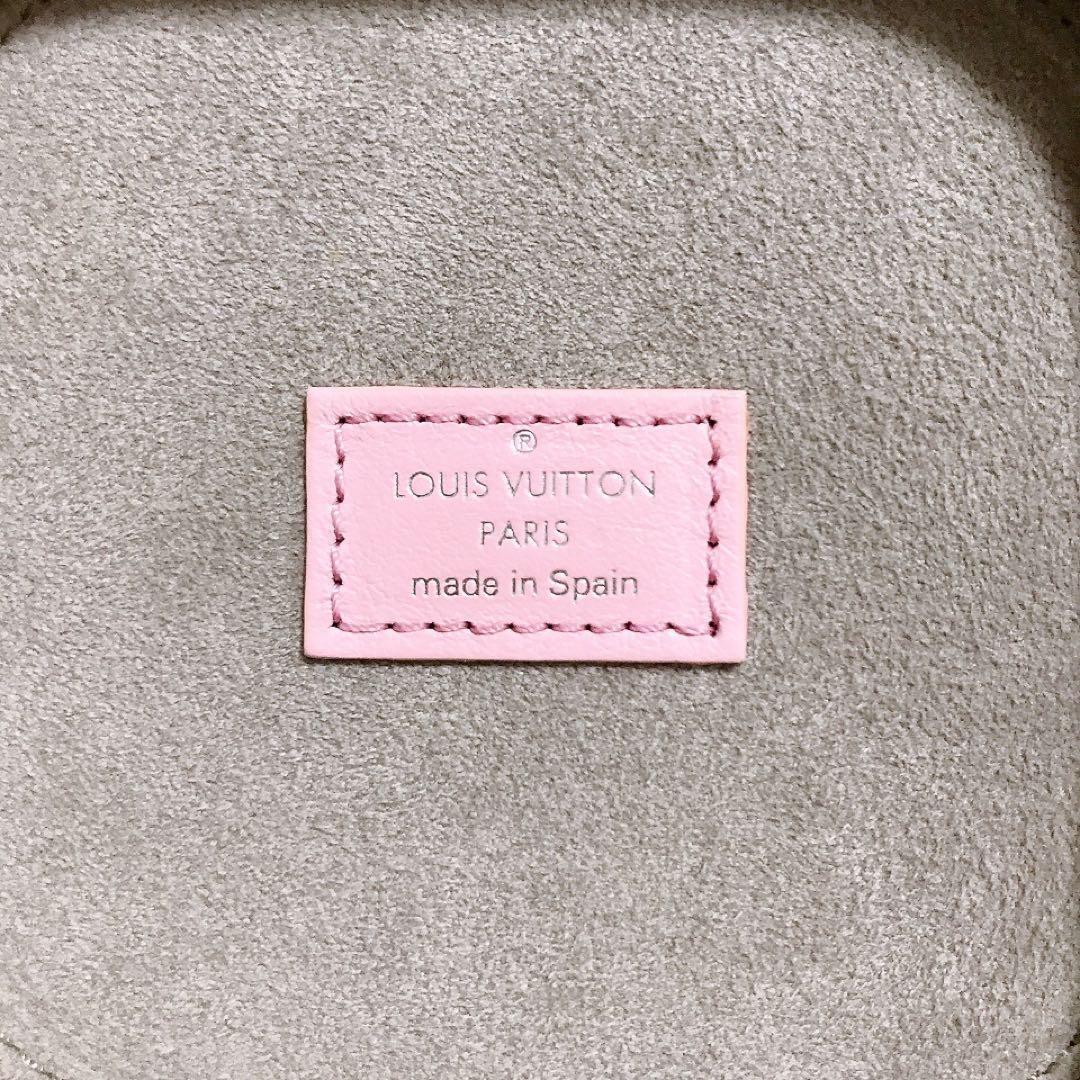 美品 LOUIS VUITTON モノグラム ボワットカミーユPM ローズ