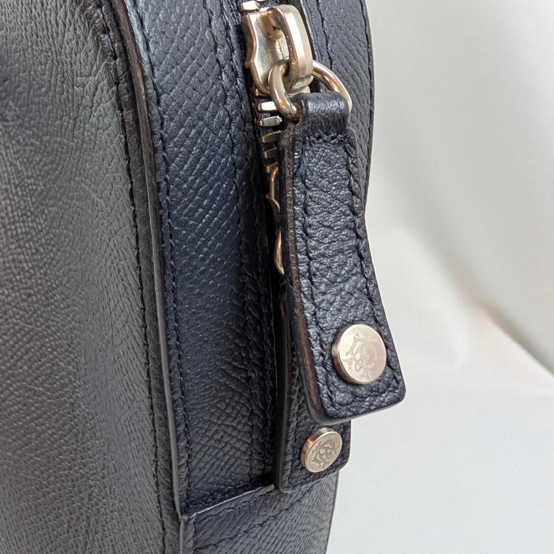 dunhill ダンヒル カドガン スリムドキュメントケース レザー ネイビー