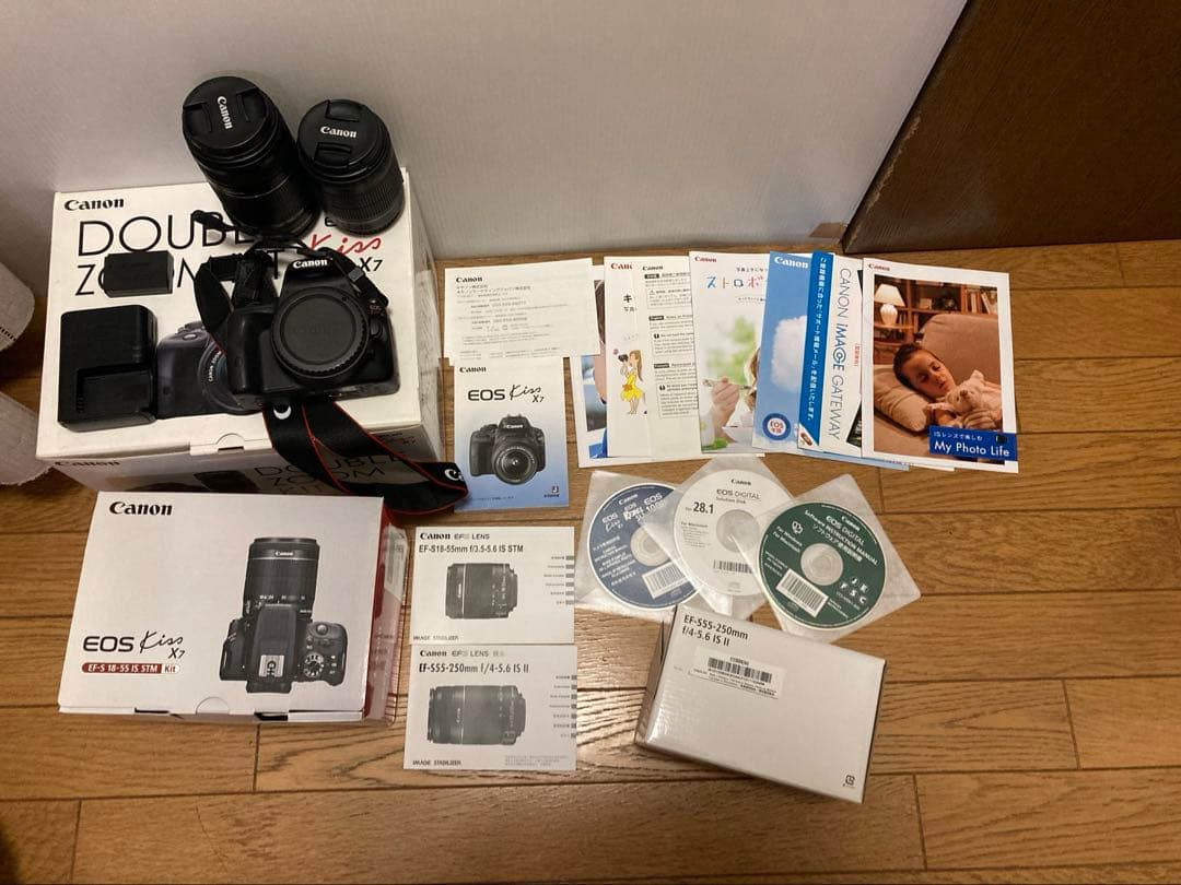 デジタルカメラ canon eoskiss x7