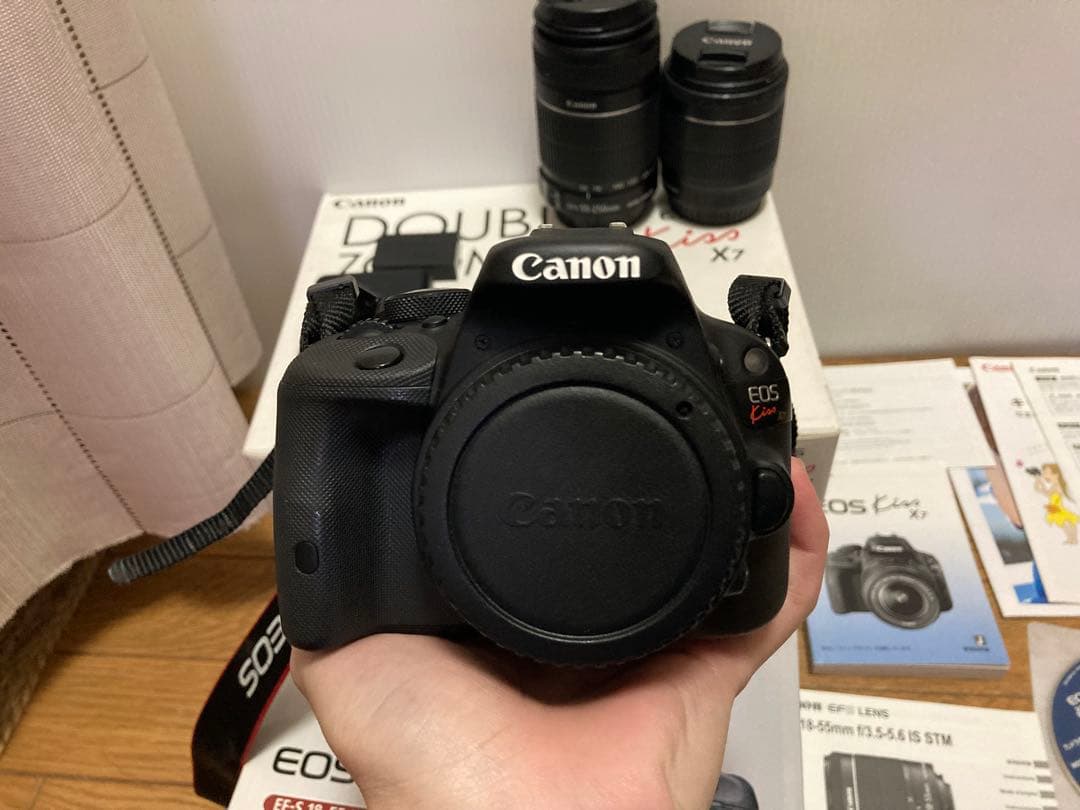 デジタルカメラ canon eoskiss x7