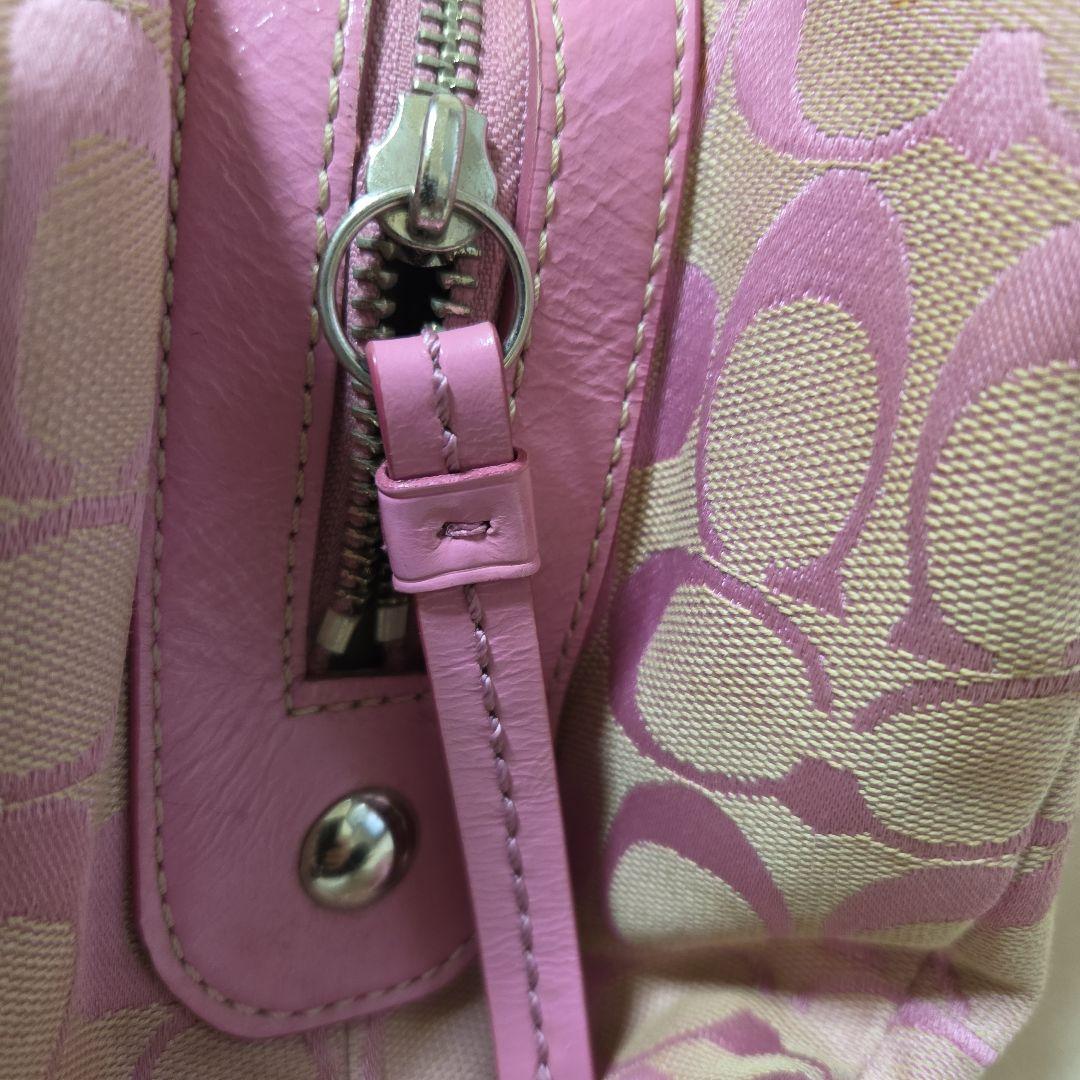 S*i様 COACH ピンク バッグ