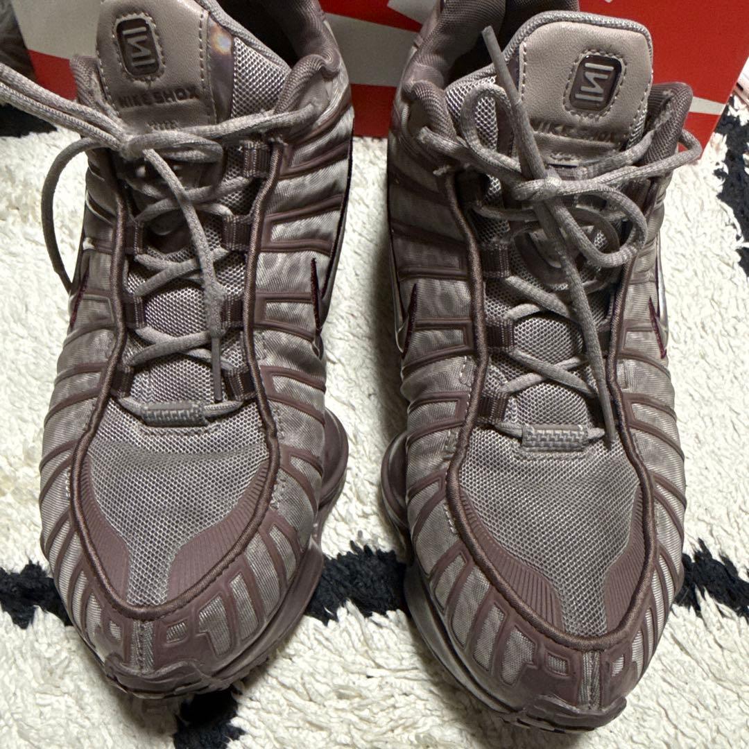 【美品】NIKE SHOX TL W AR3566-200 パープル