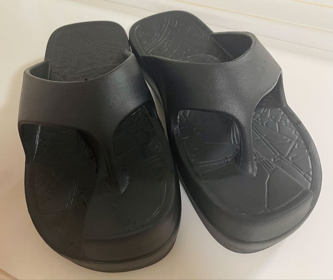 Racbaki(ラクバキ) イージーサンダルMサイズ ブラック