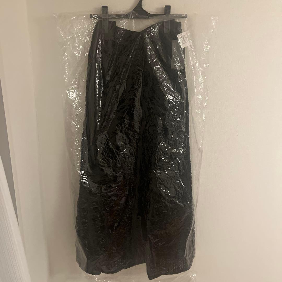 【新品タグ付】エンブロイダリーシアーチュールスカート/anuans