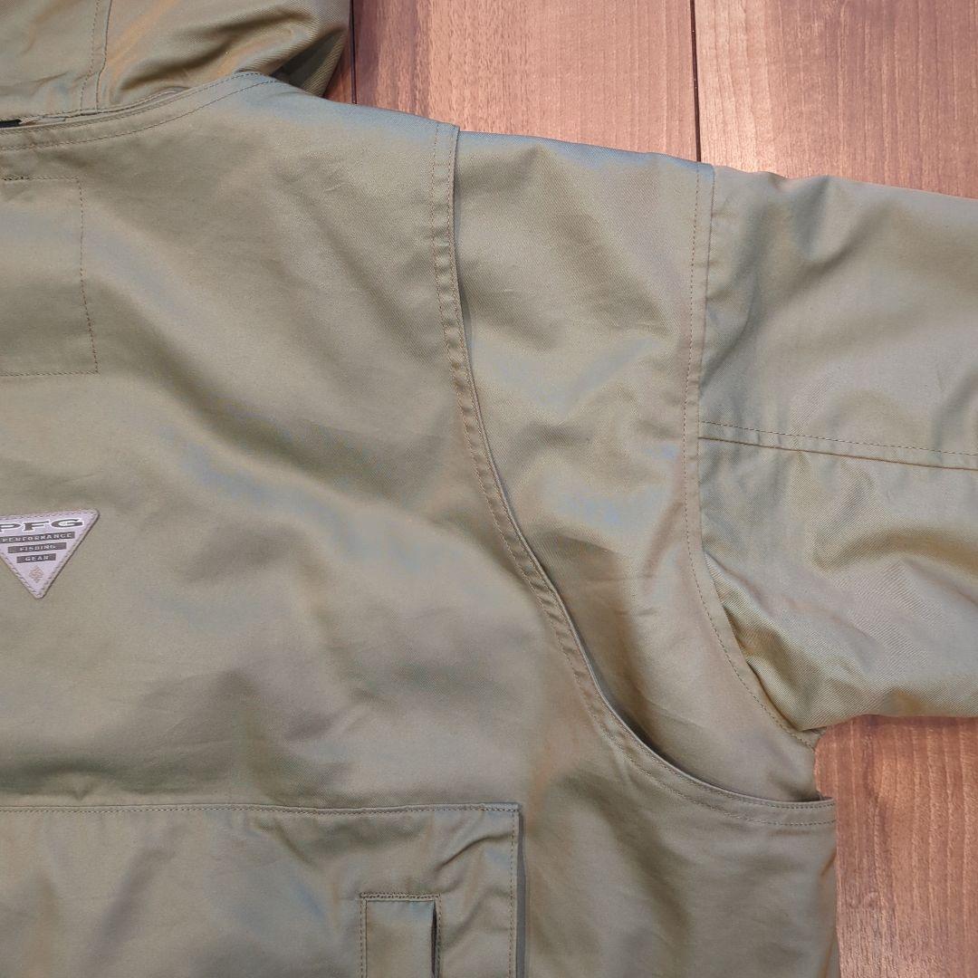 ビームス＋Columbia フィッシングジャケット 　XS カーキ