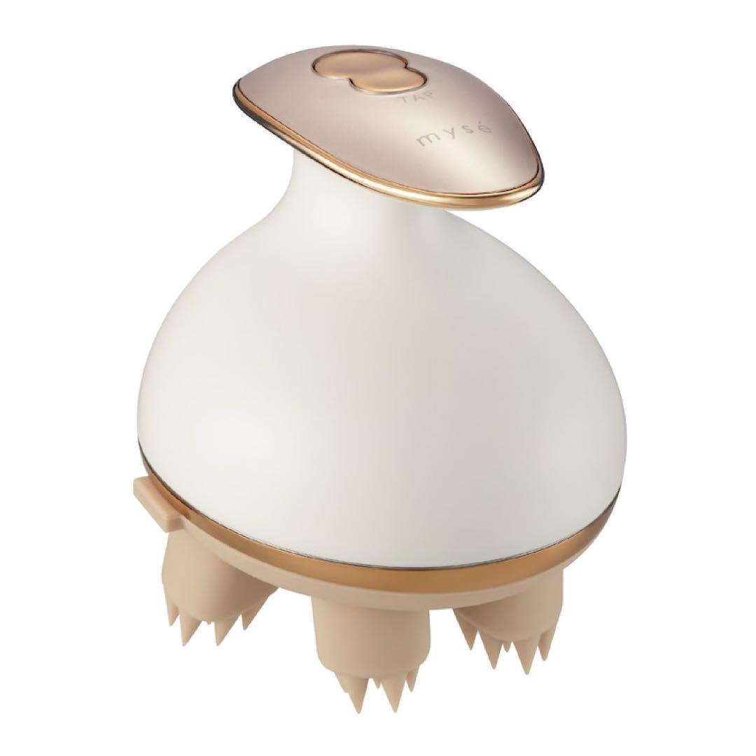 【新品未使用】mysé 美顔器 ホワイト ゴールド 充電器付き
