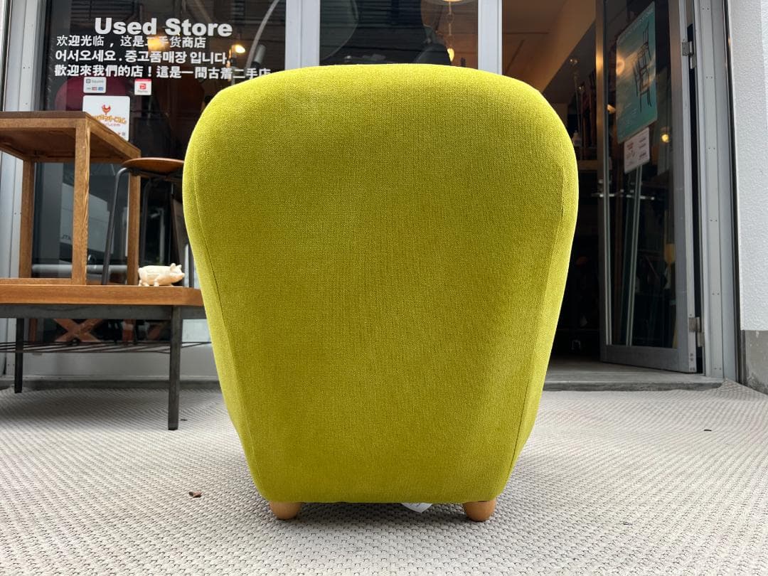 美品☆IDEE／イデー／MINI MILLER／ミニミラー／1Pソファ／グリーン